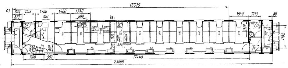 Плацкартный вагон фото схема Анализ базового объекта и определение путей его совершенствования. Конструкция п