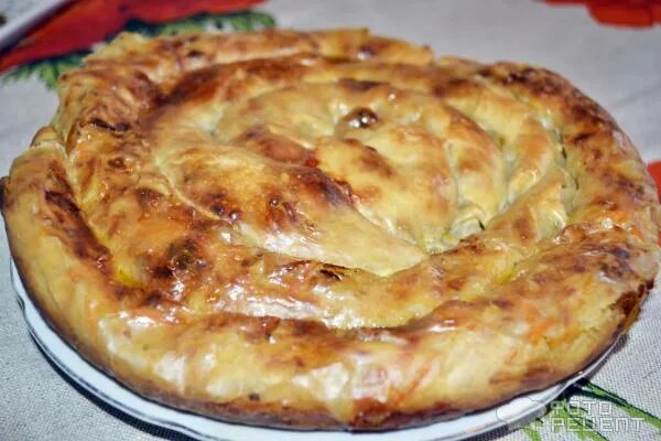 Плацынды рецепт с фото с картошкой молдавские Рецепт: Вертута - молдавская выпечка одна с творогом, вторая с капустой