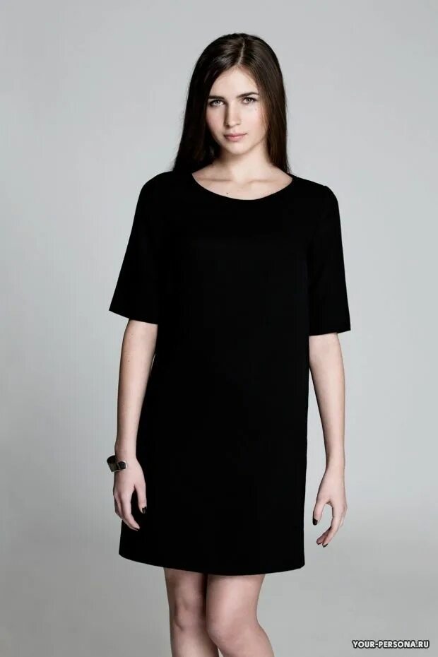 Платье черное прямое фото Pin on Маленькое черное платье Black dress, Little black dress, Fashion