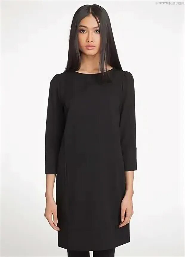 Платье черное прямое фото Легкое, летнее платье черное с подкладкой, пляжное - ціна 150 грн у каталозі Пла