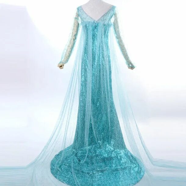 Платье эльзы фото Dress: frozen costume elsa Elsa halloween costume, Frozen dress, Frozen costume