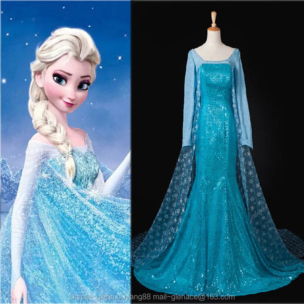 Платье эльзы из холодного сердца фото Платье эльзы из холодного сердца взрослое Каталог одежды Dress-m.ru
