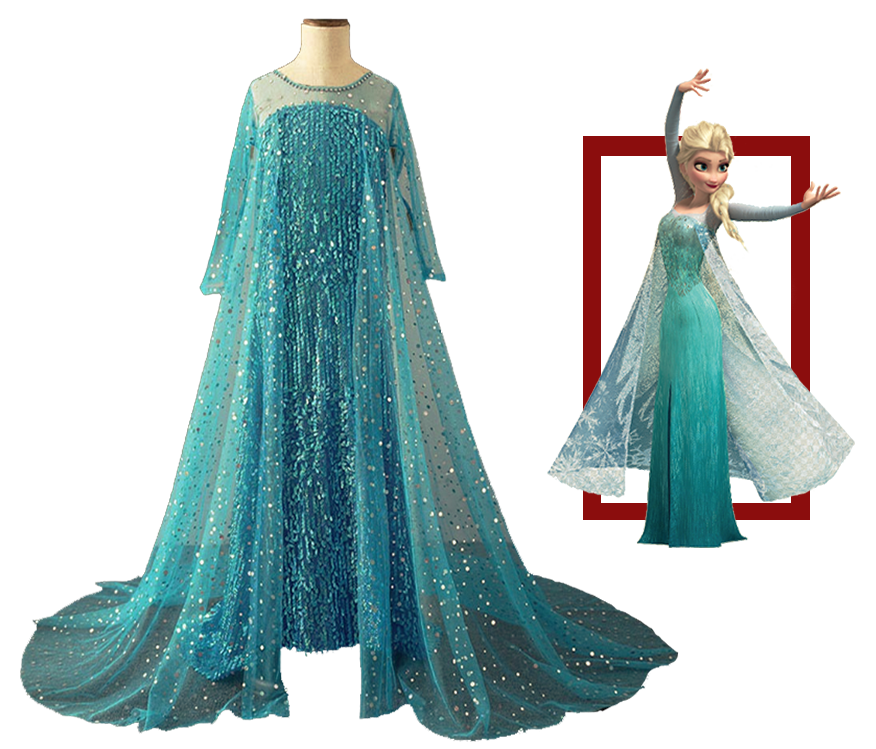 Платье эльзы из холодного сердца фото Холодное Сердце - Купить Костюм, Парик, Игрушку, FUNKO POP Детский или Взрослый 
