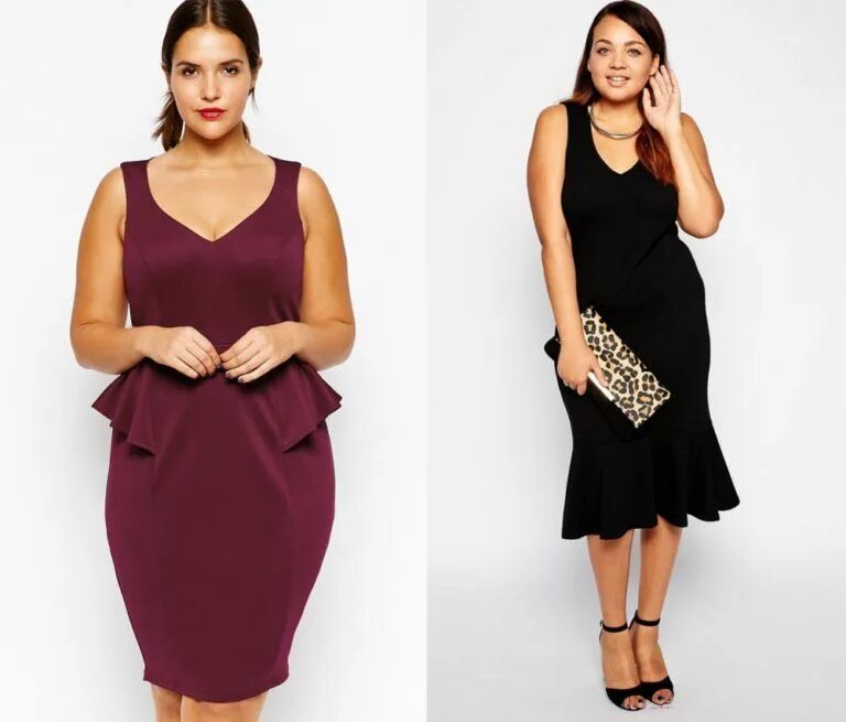 Платье фигура груша фото New! Модные платья для полных женщин 2020-2024 года 120 фото новинки