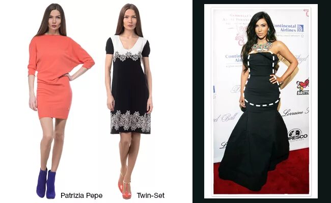 Платье фигура груша фото Как выбрать платье - подбираем платье по типу фигуры "Груша", "Яблоко", "Прямоуг