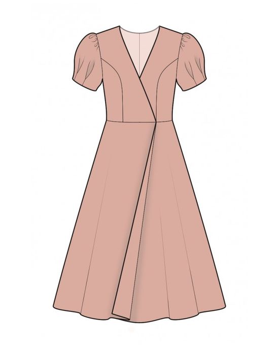 Платье фонарик выкройки Выкройка платья с рукавом фонарик - MugModa.ru