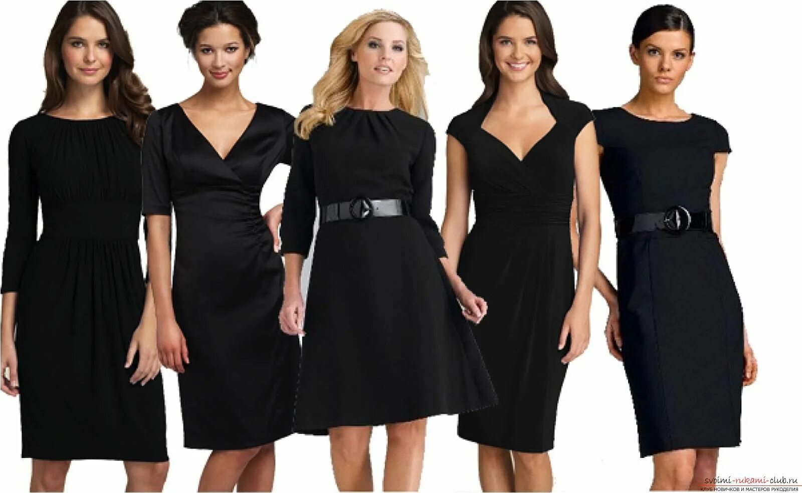 Платье фото Как легко построить выкройку-основу платья. Фото № 3 Black dress, Perfect little