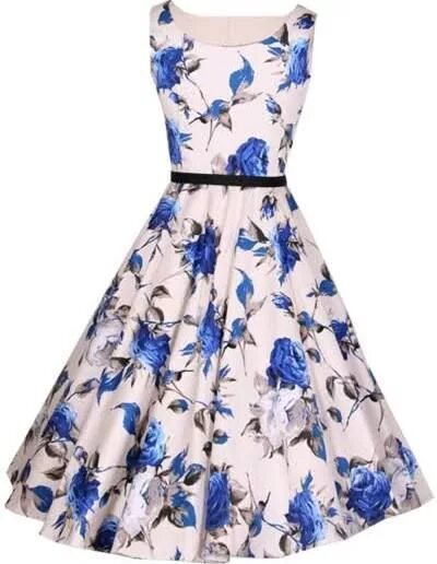Платье фото дня Here's a print I like Dresses, Vintage dresses, 1940s fashion dresses