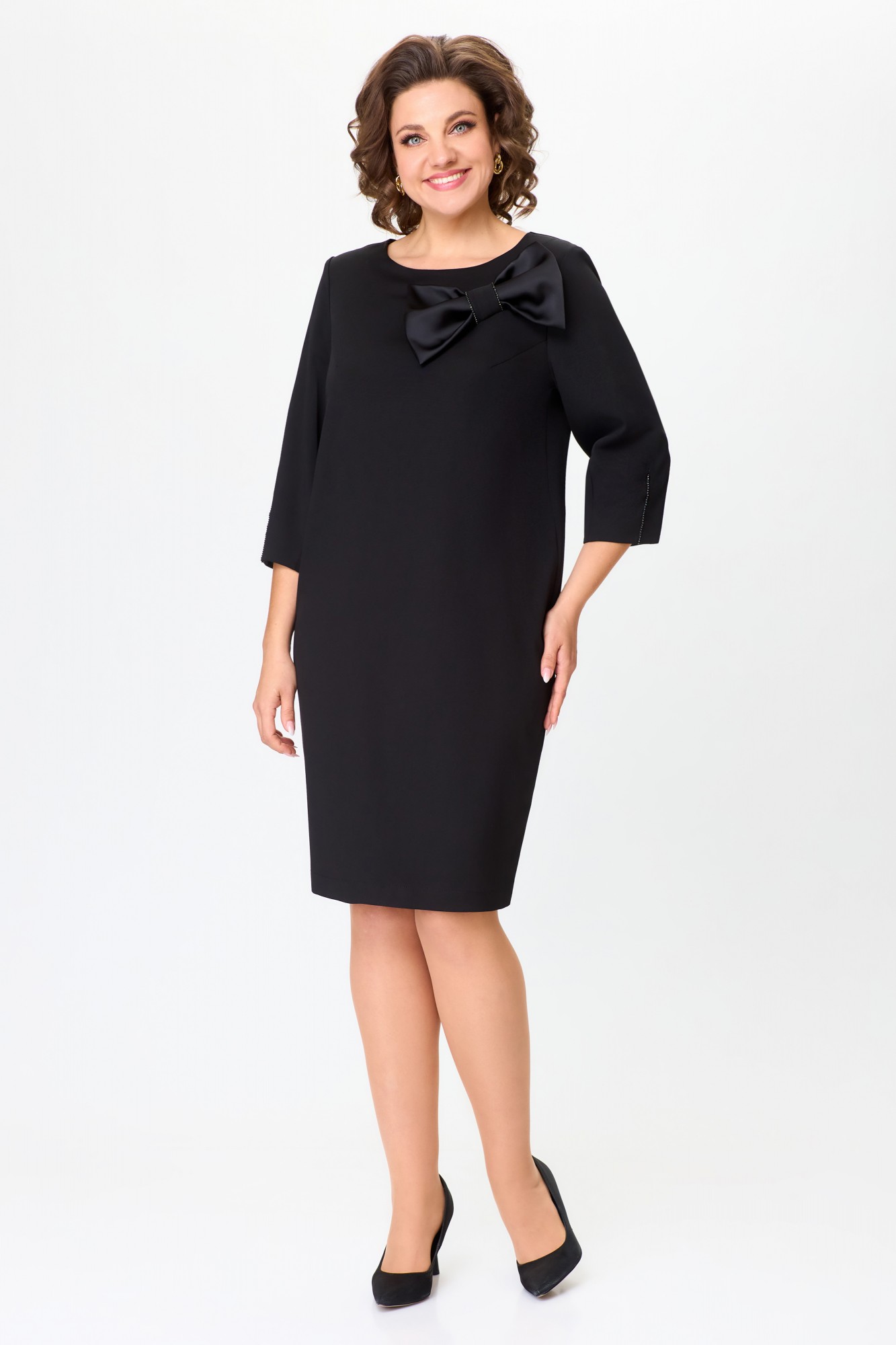 Платье фото и цена минск Вечернее платье Дали 7014 черный в размере 50-60 купить в Минске с доставкой по 