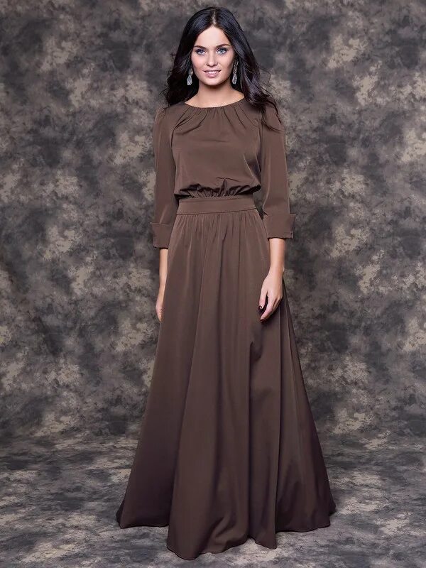 Платье фото новые модели Платье karatty каштановый цвета от OLIVEGREY: купить по цене 5994.0 руб. в Москв