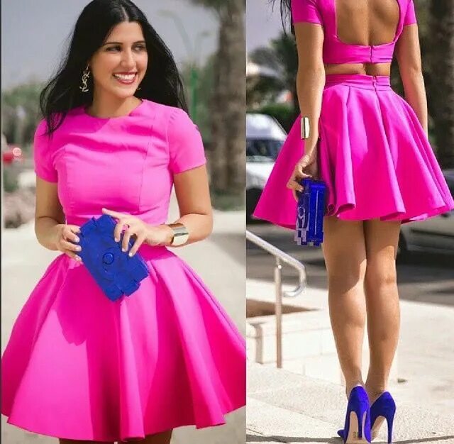 Платье фуксия фото homecoming dresses 2017, homecoming dresses short cheap, homecoming dresses shor