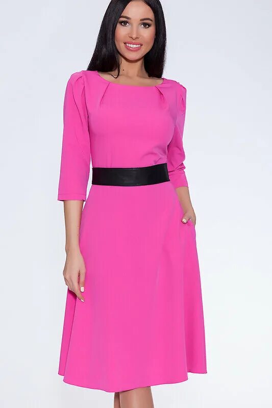 Платье фуксия фото Emansipe Платье 14715 400.01.28 Фуксия оптом от Engros