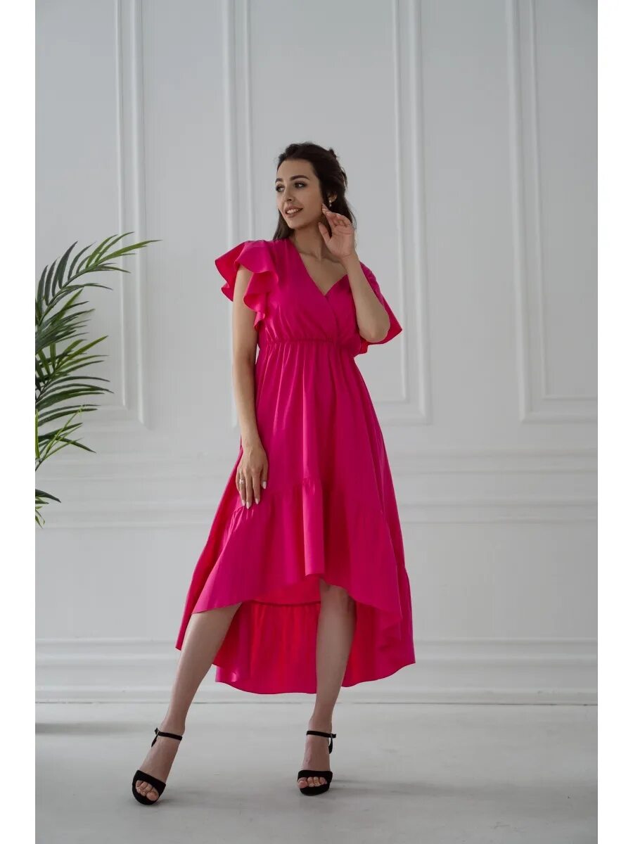 Платье фуксия фото Платья фуксия Каталог одежды Dress-m.ru