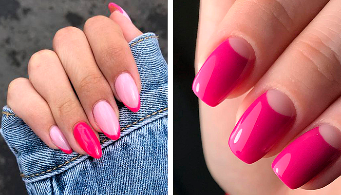 Платье фуксия маникюр цвета Маникюр цвета фуксии на ногтях ⭐ Дизайн, фото и комбинации цветов