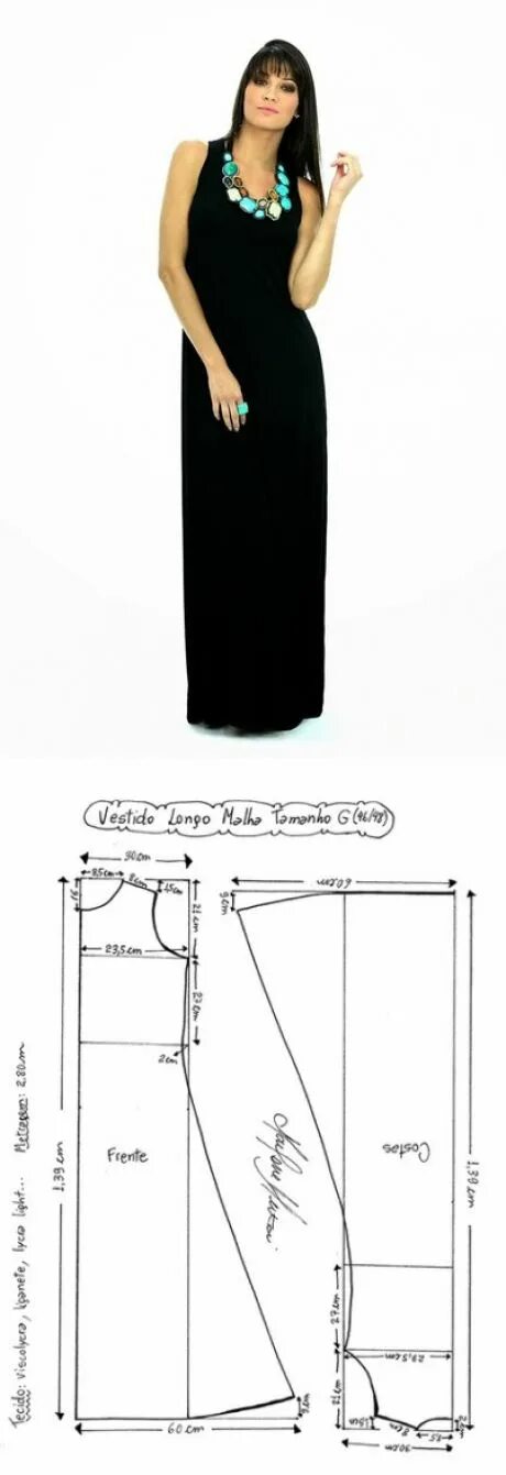 Платье футболка длинное выкройка La costura los patrones simples las cosas simples Платье швейные шаблоны, Образе