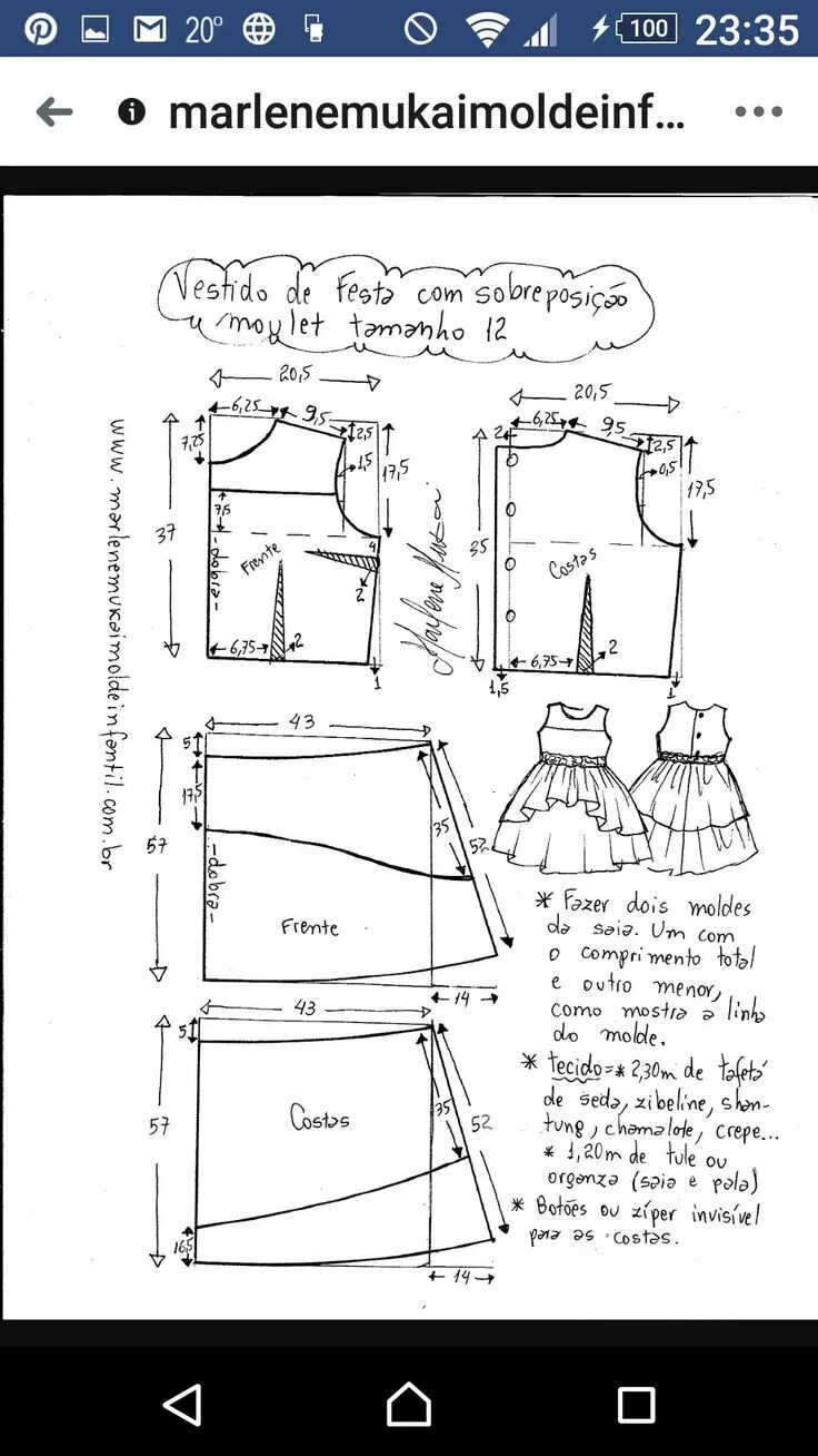 Платье футболка для девочки выкройка Pin by duende klip art on patrones de costura Sewing patterns free beginner, Bab