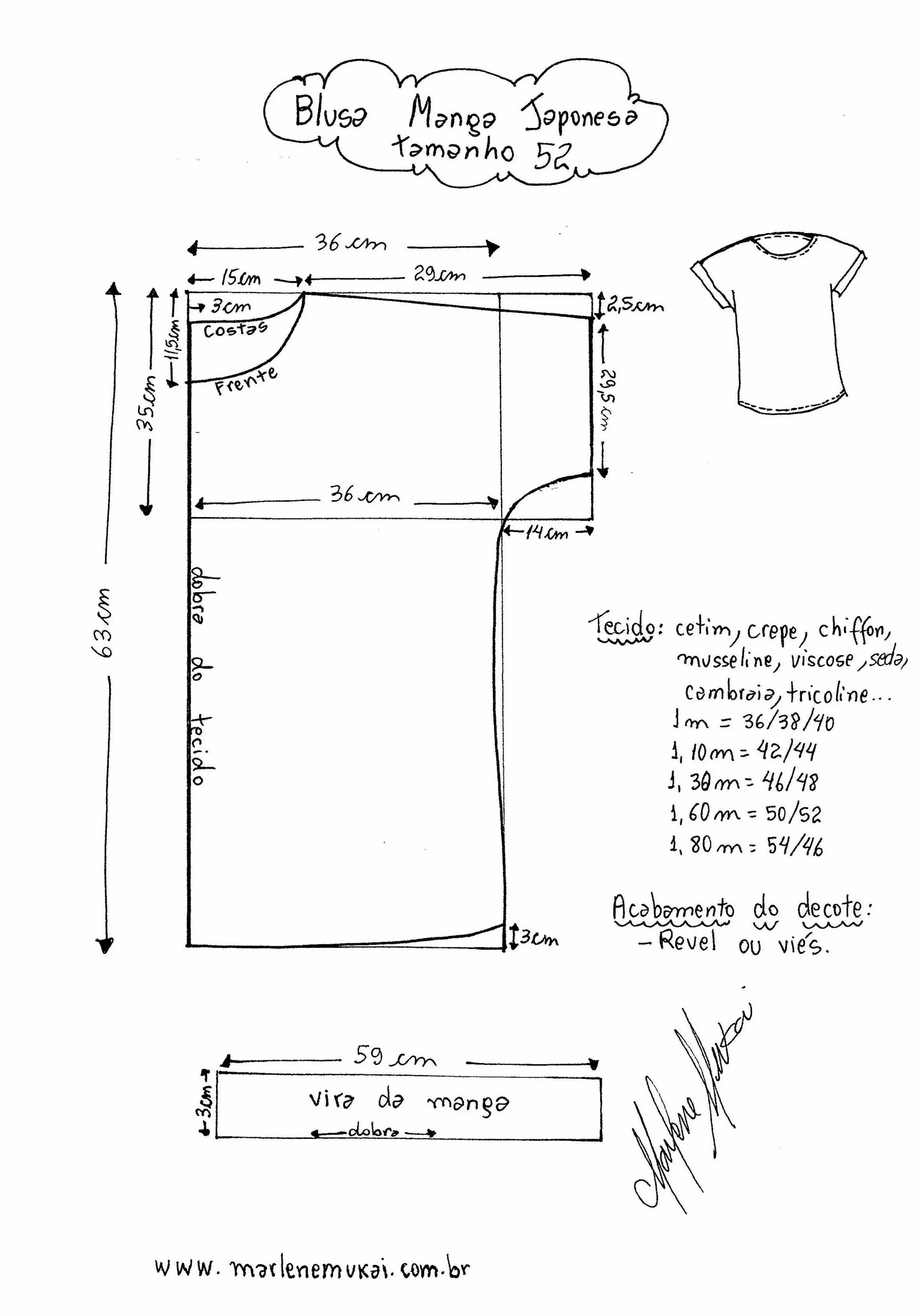 Платье футболка выкройка бесплатно Blusa Manga Japonesa Moldes de blusas, Blusas manga japonesa, Costura fashion