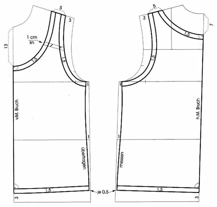 Платье футболка выкройка купить Выкройка топа без нагрудной вытачки. Tank top sewing pattern, Sewing tutorials c