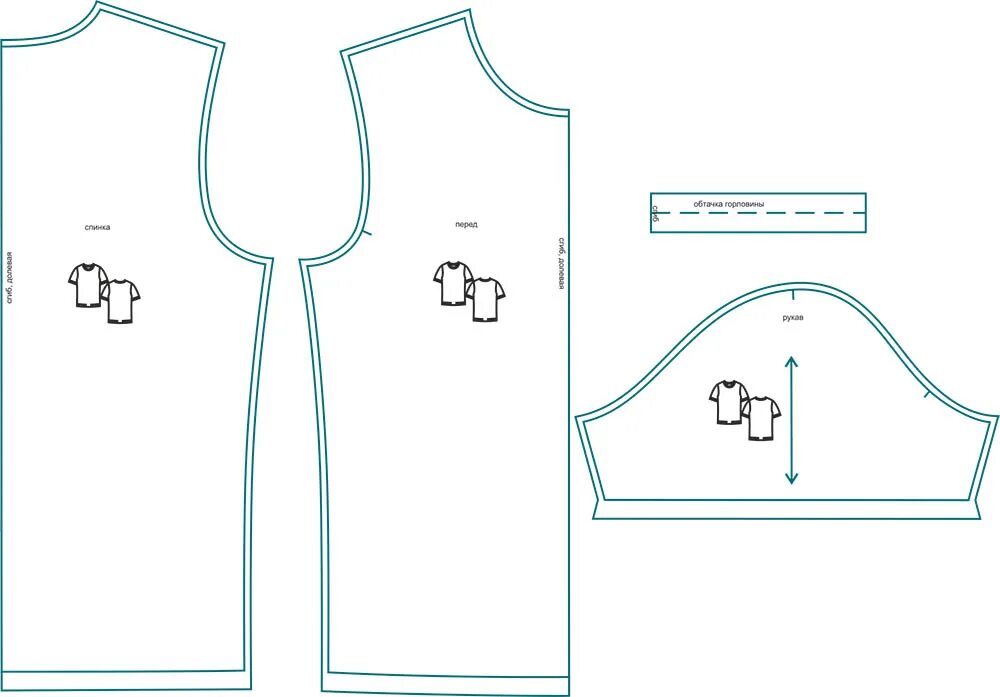 Платье футболка выкройка купить Выкройка мужской футболки среднего объема MT211119