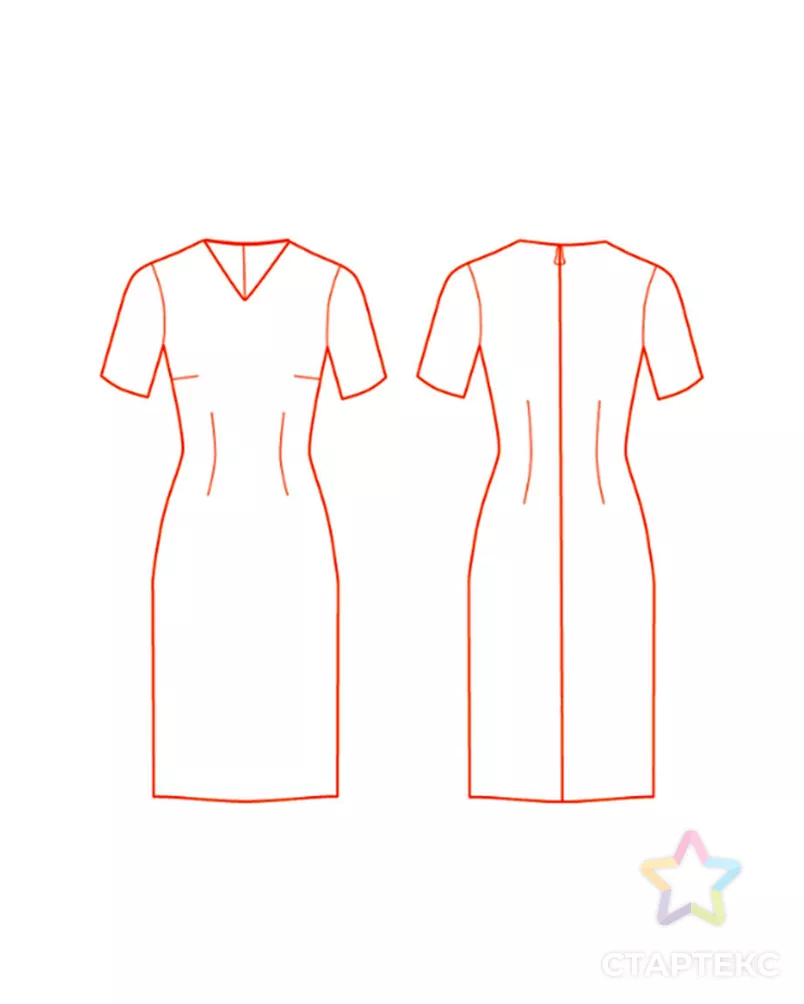 Платье футляр выкройка Выкройка: платье-футляр - купить в Ростове-на-Дону оптом и в розницу по недорого