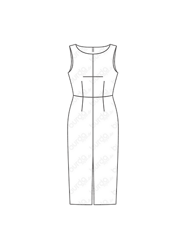 Платье футляр выкройка бурда Выкройки одежды Burda - купить и скачать на BurdaStyle.ru