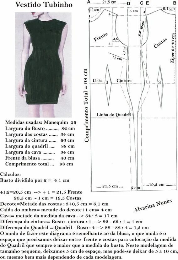 Платье футляр выкройка размер #modelagem, #MODA #búzios #turismo #férias #travel #tripe #seguros #summer #verã