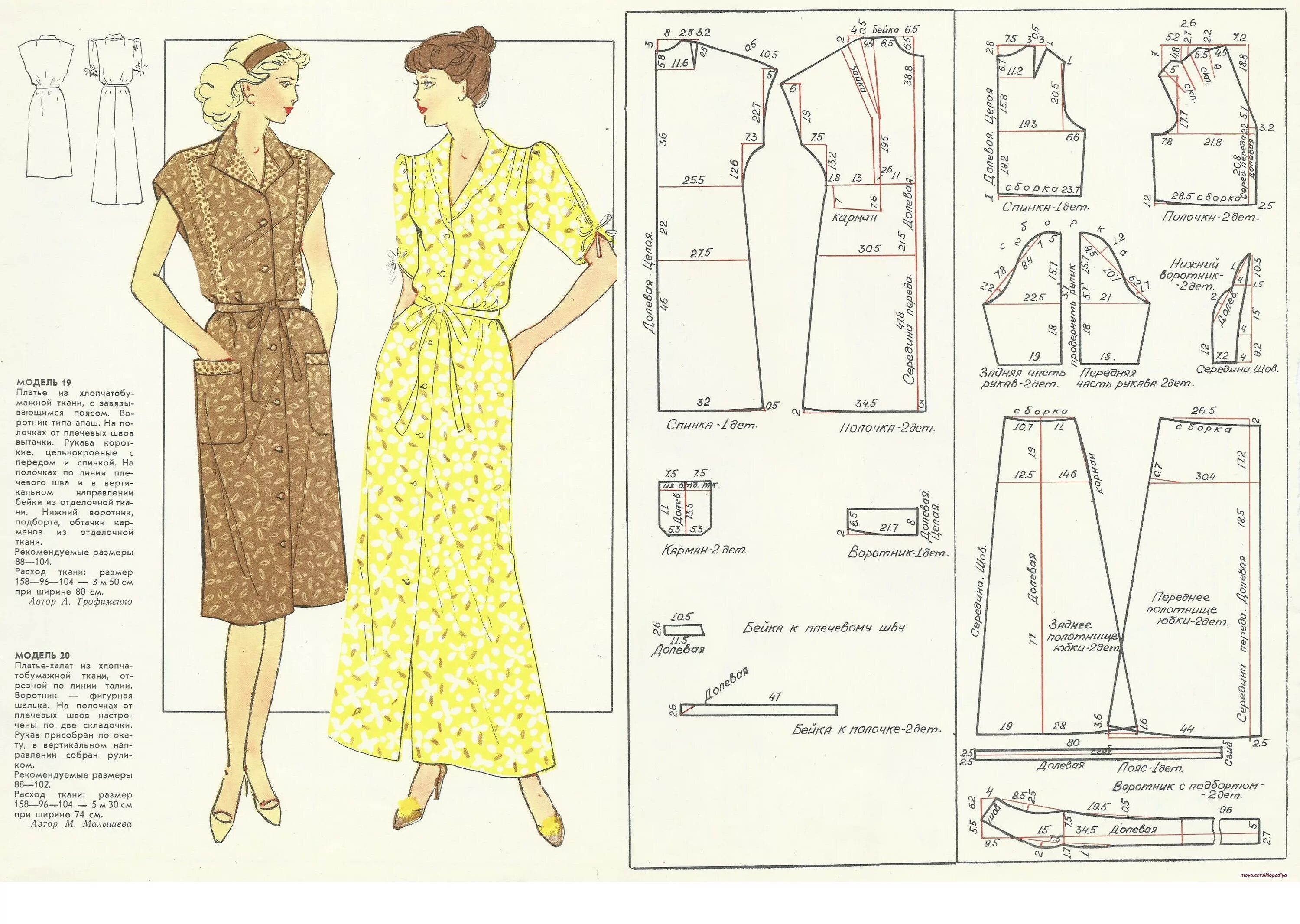 Платье халат выкройка купить Платья-халаты Dress patterns, How to make clothes, Tunic pattern