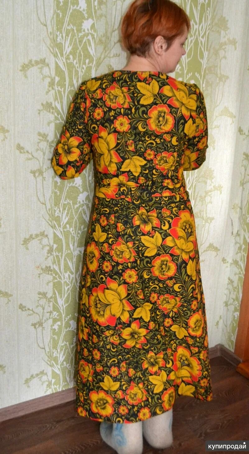 Платье хохлома женское в стиле Платье хохлома в Санкт-Петербурге