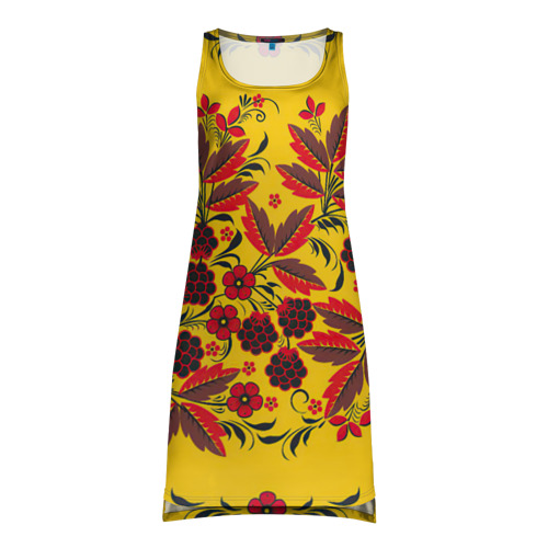 Платье хохлома женское в стиле Платье под хохлому - MalinaDress.ru