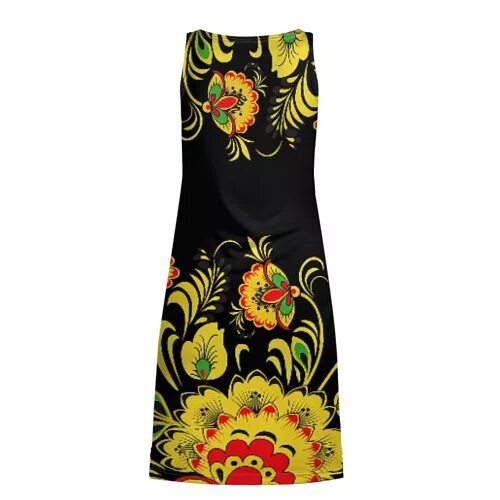 Платье хохлома женское в стиле Платье под хохлому Каталог одежды Dress-m.ru