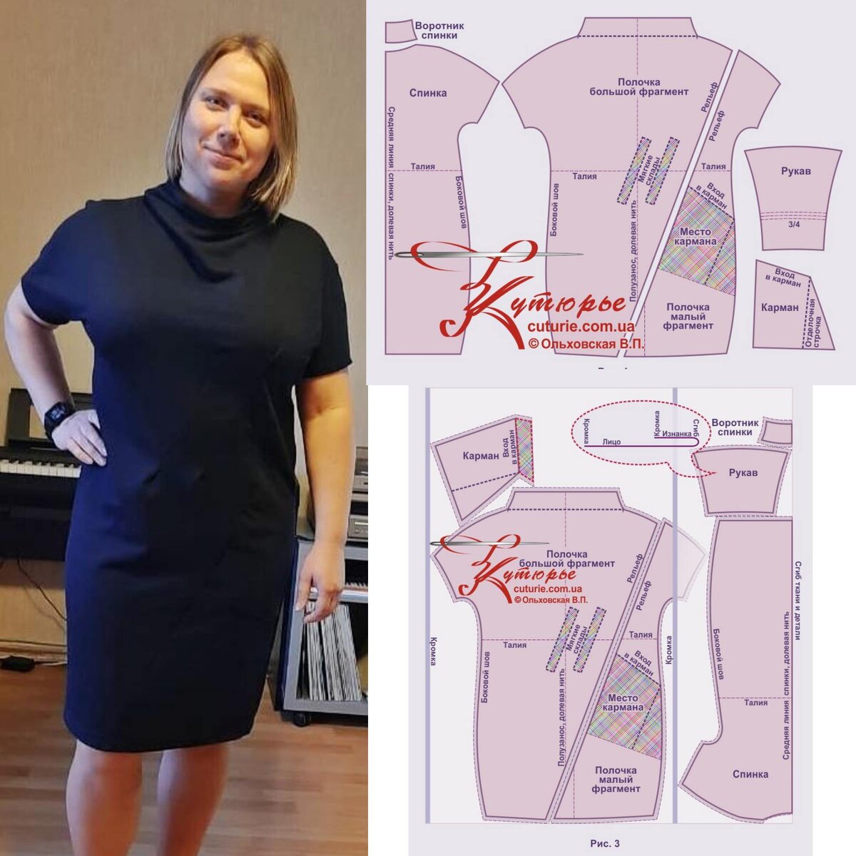 Платье хомутом выкройка По этой выкройке уже третье платье, шью с закрытыми глазами Шьем с Верой Ольховс