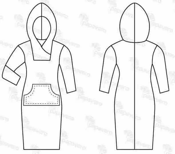 Платье худи выкройка бесплатно свитшот выкройка капюшон: 8 тыс изображений найдено в Яндекс.Картинках Бесплатна