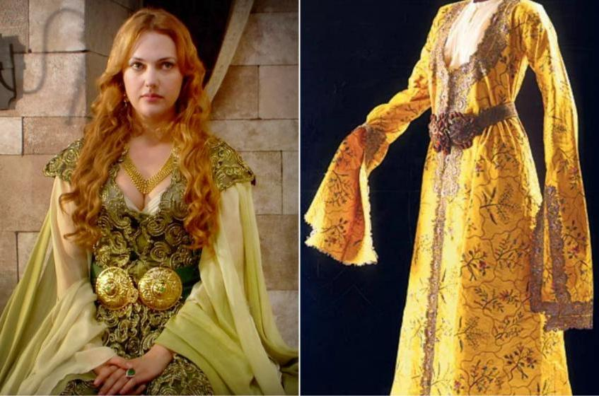 Платье хюррем султан фото Как на самом деле одевалась Хюррем? "Великолепный Век" врал Prokino (о звездах и