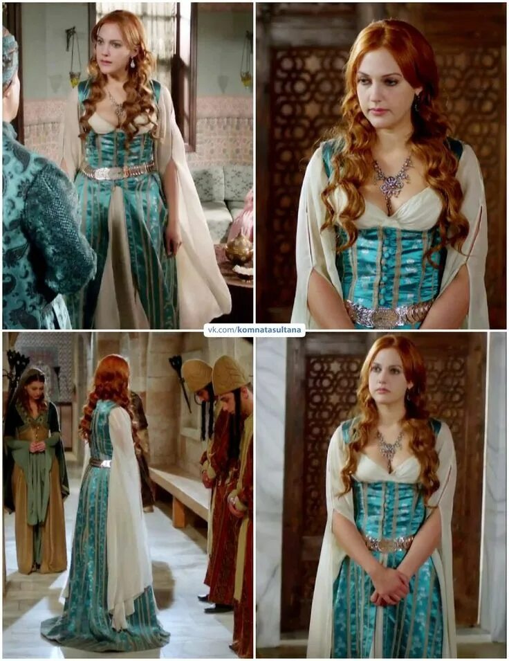 Платье хюррем султан фото Образы Хюррем Султан - 153 photos Medival outfits, Turkish clothing, Reign fashi