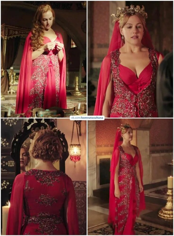 Платье хюррем султан фото Образы Хюррем Султан ВКонтакте в 2020 г Модные стили, Платья, Наряды