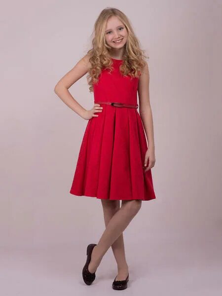 Платье подростки фото Платье Полина Shened 3737374 красного цвета - цена 1760 ₽ в интернет-магазине Wi