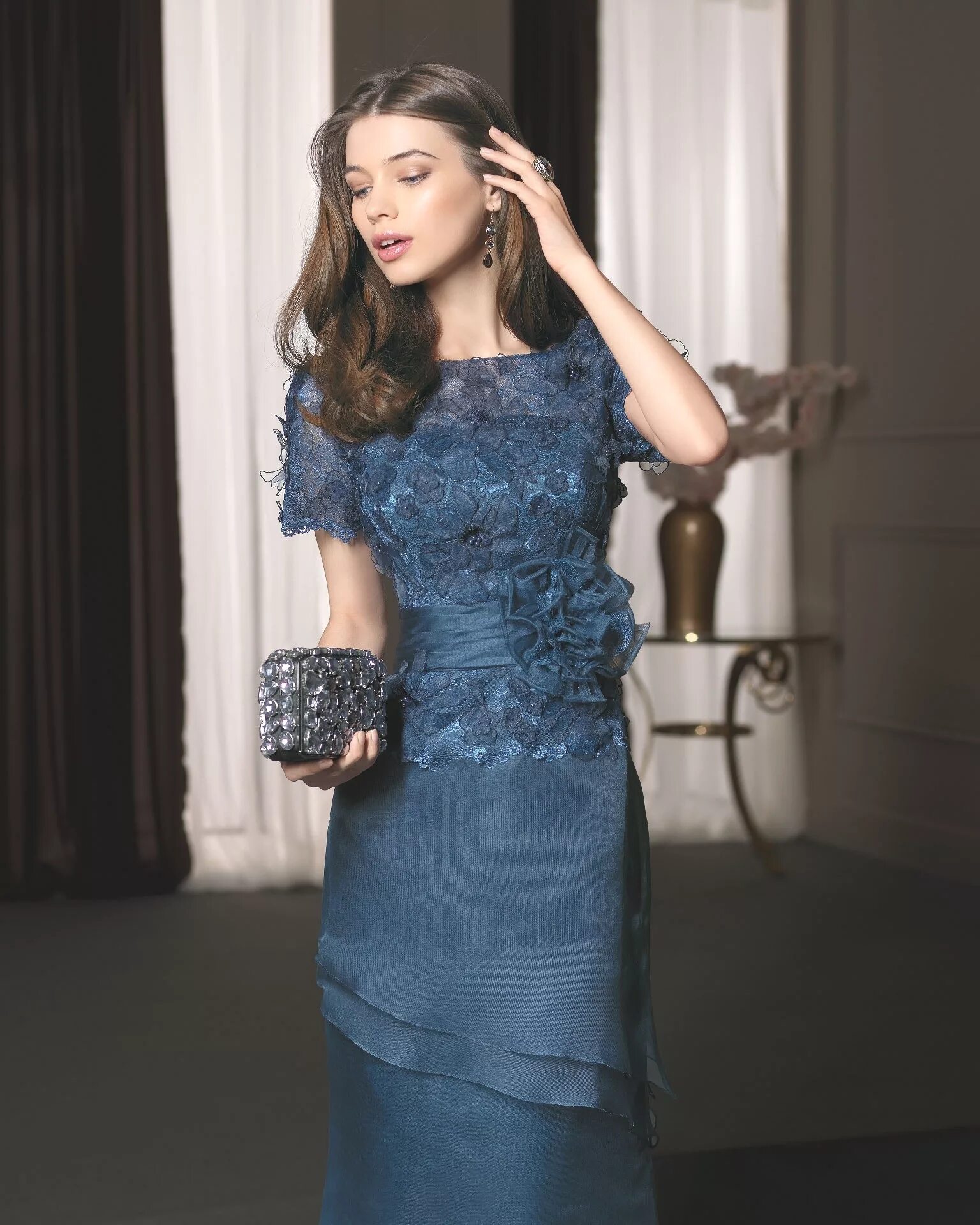 Платье праздничные для женщин фото Вечерние платья для настоящих леди или коллекция Aire Barcelona 2014 года: Мода,