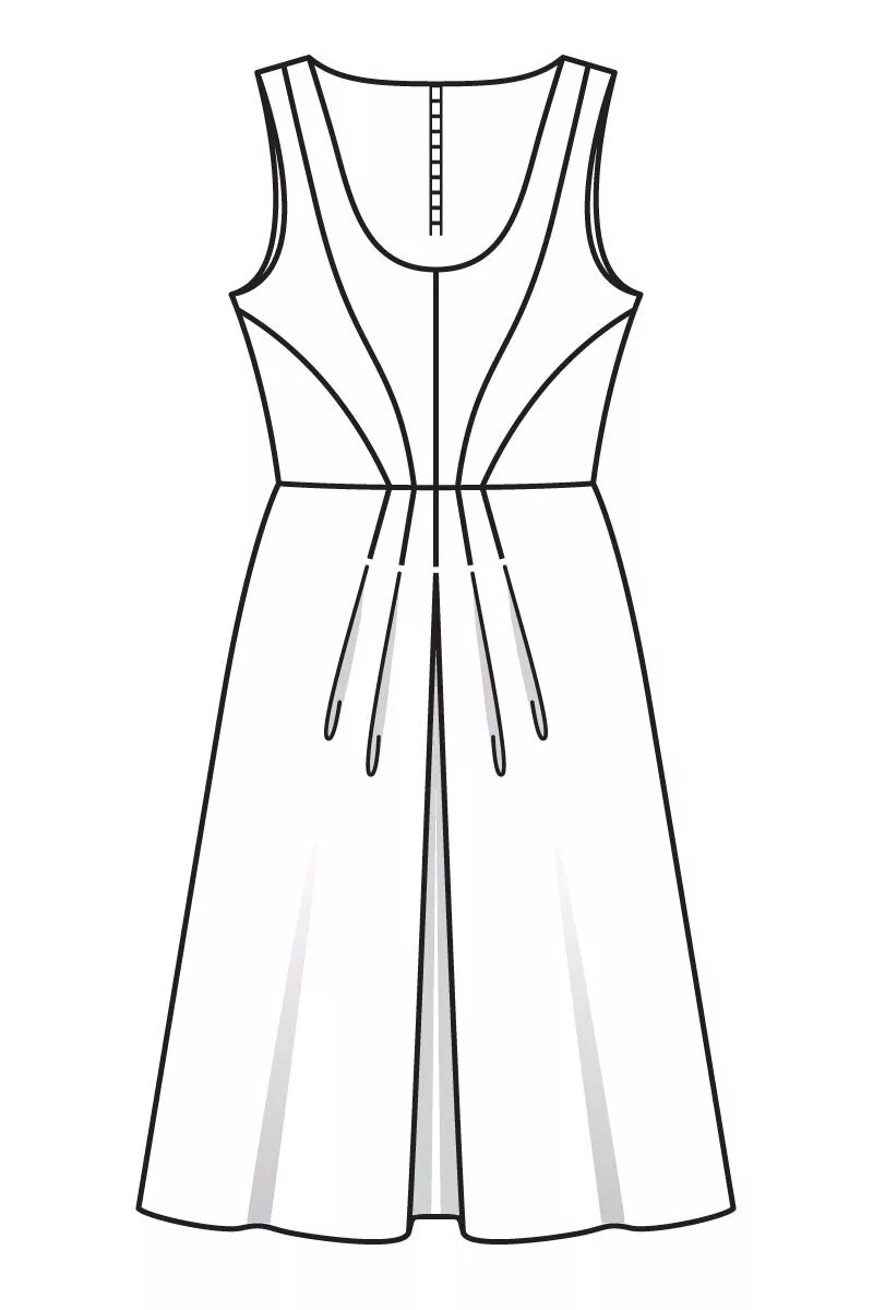 Платье приталенного силуэта выкройка Платье приталенного силуэта - выкройка № 122 из журнала 3/2016 Burda - выкройки 
