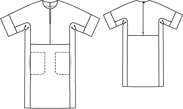 Платье прямого кроя выкройка Burda 10/2013 на BurdaStyle.ru