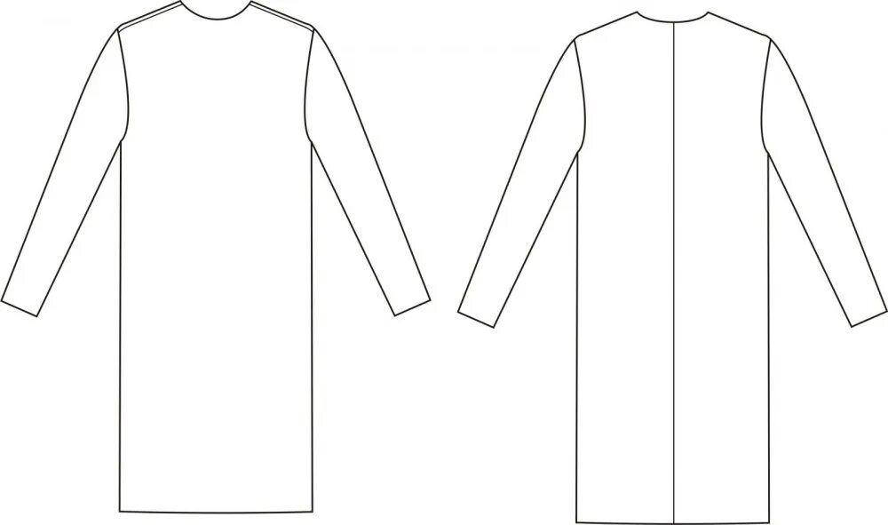 Платье прямого кроя выкройка Путеводитель по базовым выкройкам в вопросах и ответах Шить просто - Выкройки-Ле