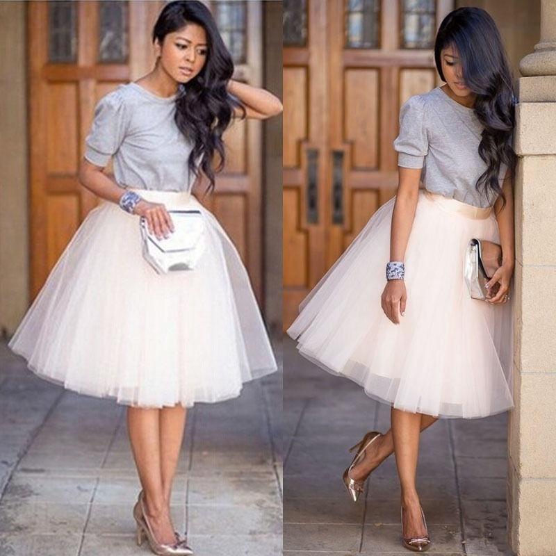 Платье пышная юбка фото Женская юбка-пачка из тюля трапециевидной формы, короткая вечерняя юбка для выпу