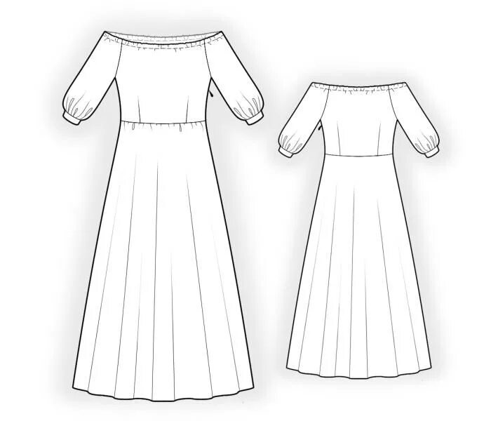 Платье расширить выкройка Dress With Open Shoulders Dress sketches, Dress sewing patterns, Jacket pattern 