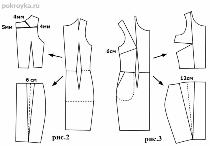 Платье расширить выкройка Выкройка платья с пелериной и лампасами Покройка-уроки кроя и шитья