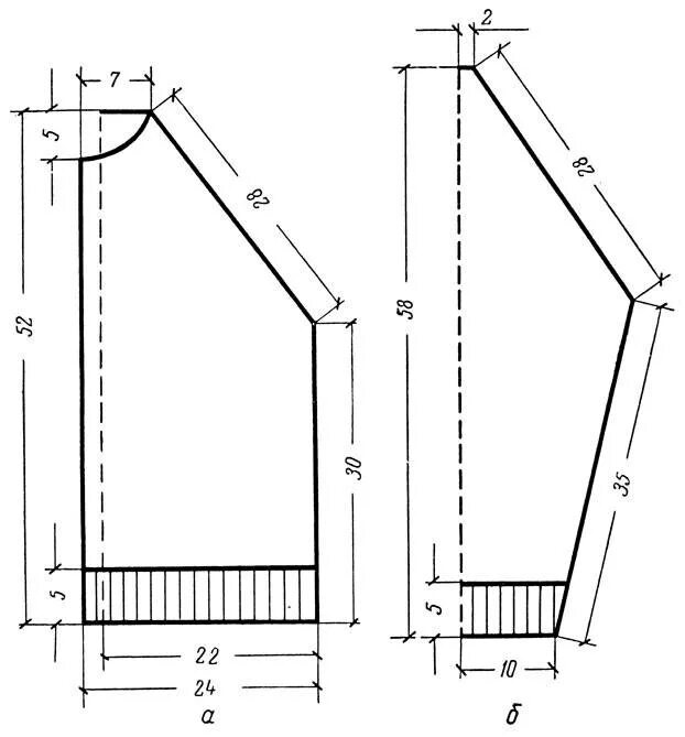 Платье размер 58 с рукавом реглан выкройка Реглан рукав выкройки, построение, вязание реглана спицами