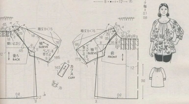 Платье реглан без выкройки Выкройка блузки с рукавом реглан: найдено 87 изображений