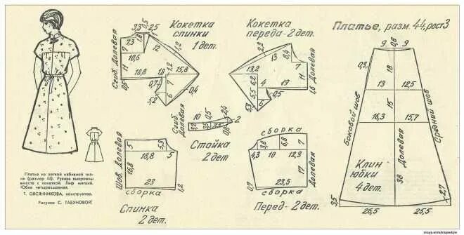 Платье реглан без выкройки ШИТЬЕ ДЛЯ ЖЕНЩИН (СССР) Шитье, Ретро, Шитье из ткани