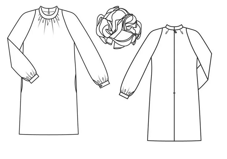 Платье реглан для полных женщин выкройка Платье с рукавами реглан Платья, Выкройки, Мода для пышных девушек