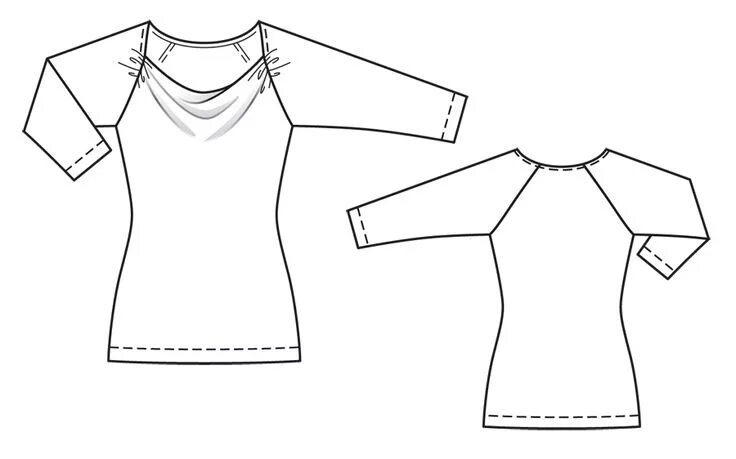 Платье реглан для полных женщин выкройка BurdaStyle.ru: для тех, кто шьёт Pencil skirt pattern, Burda, Burda patterns