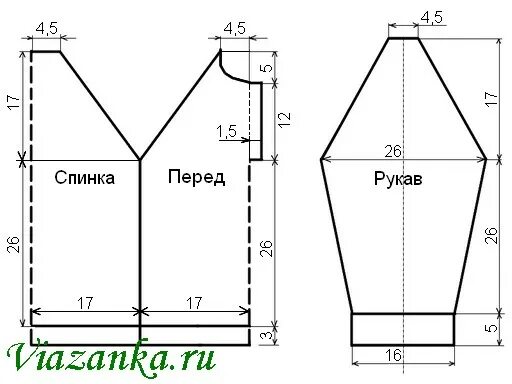 Платье реглан выкройка детская Детский свитер с рукавом реглан, украшенный оленями Viazanka.ru
