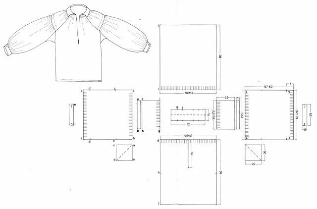 Платье рубаха выкройка FolkCostume&Embroidery: Men's Costume of Gorenjska, Slovenia Embroidery dress pa